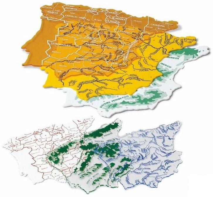 Plantilla mapa España